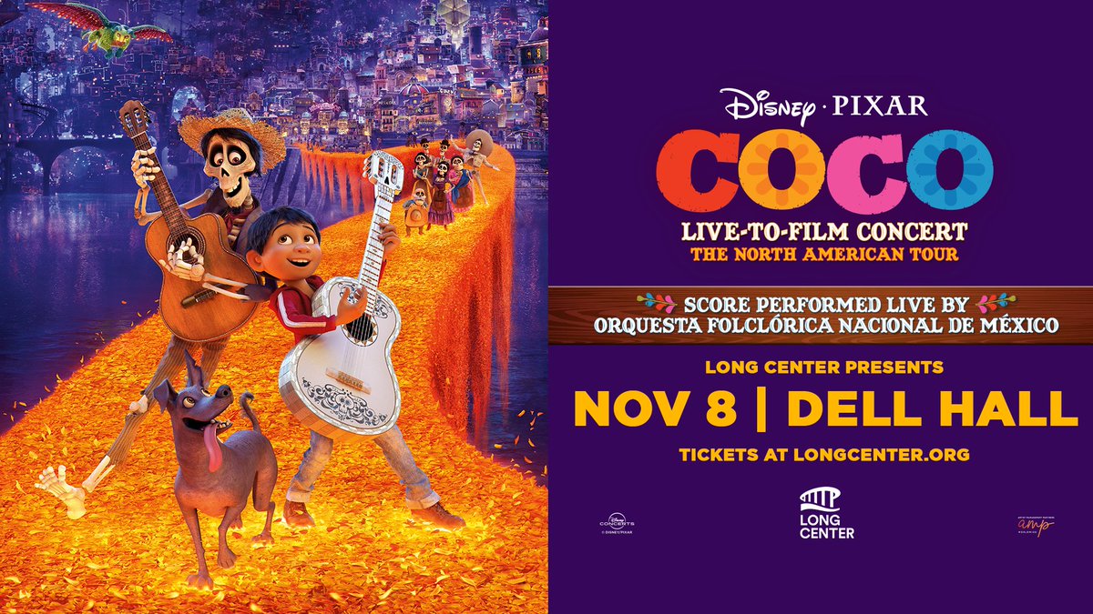 Just like Miguel and Hector, we're a lil #pocoloco at the Long Center 😉 Capture the #Disney magic and hug your familia tight with Coco Live-to-Film Concert this Wednesday!

🎟️ bit.ly/LCCocoTW