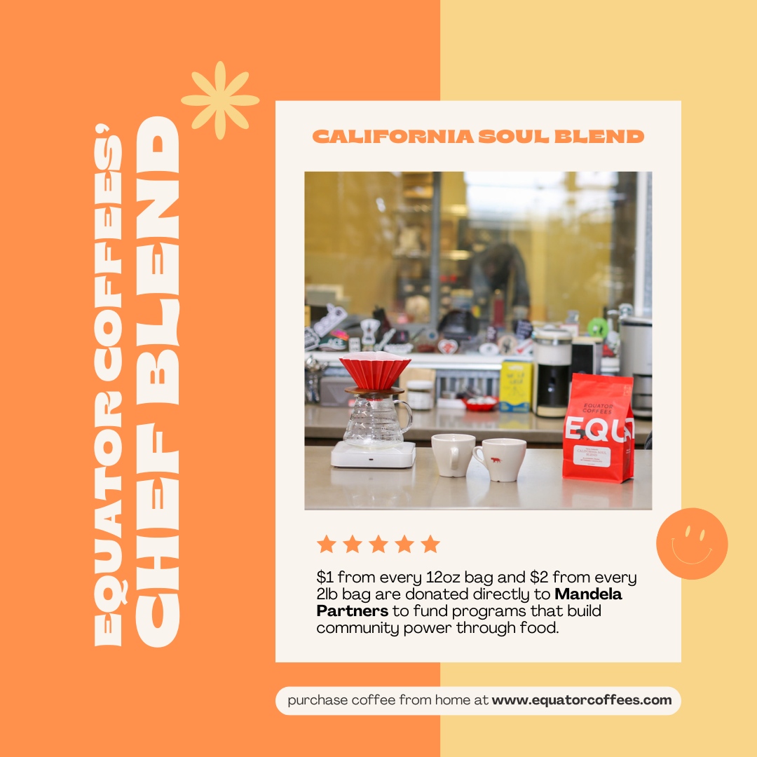 The mornings feel a little darker, a little chillier, but…maybe also a little cozier? 🤔 We’re leaning into fall coziness with our friends at Equator Coffees. 

Order your California Soul Blend here l8r.it/fdCZ ☕😊