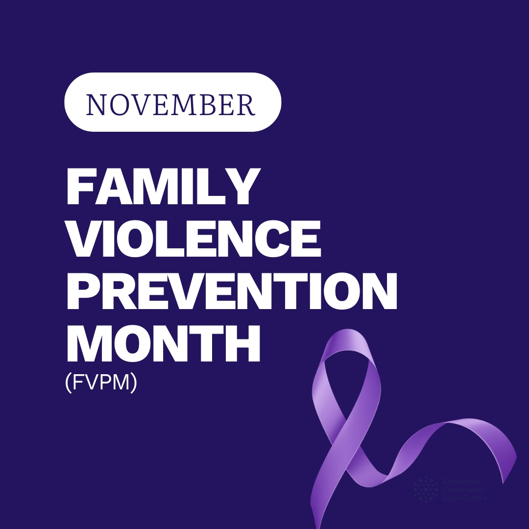 ECLCLaw's tweet photo. ๐November is Family Violence Prevention Month (FVPM), let's all take a moment to think about how we can contribute to ending family violence.
#WheretoTurn #FVPM #EdmCLC #YEGNonprofit #YEGCommunity #AlbertaNonprofit #AlbertaCommunity https://t.co/qGtRELT9EY