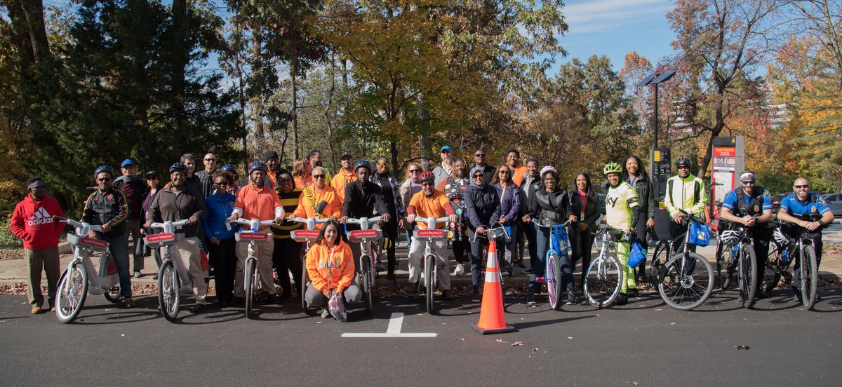 MDSHA's tweet photo. A huge thank you to our partners at @PGCountyDPWT for a well-attended #Walktober2023 event in Greenbelt on Halloween! Look up and look out. Walk and bike smart! 

(Photo: TaNia Brown) @princegeorgesmd 

#MDOTcares https://t.co/rjdgjarKjL