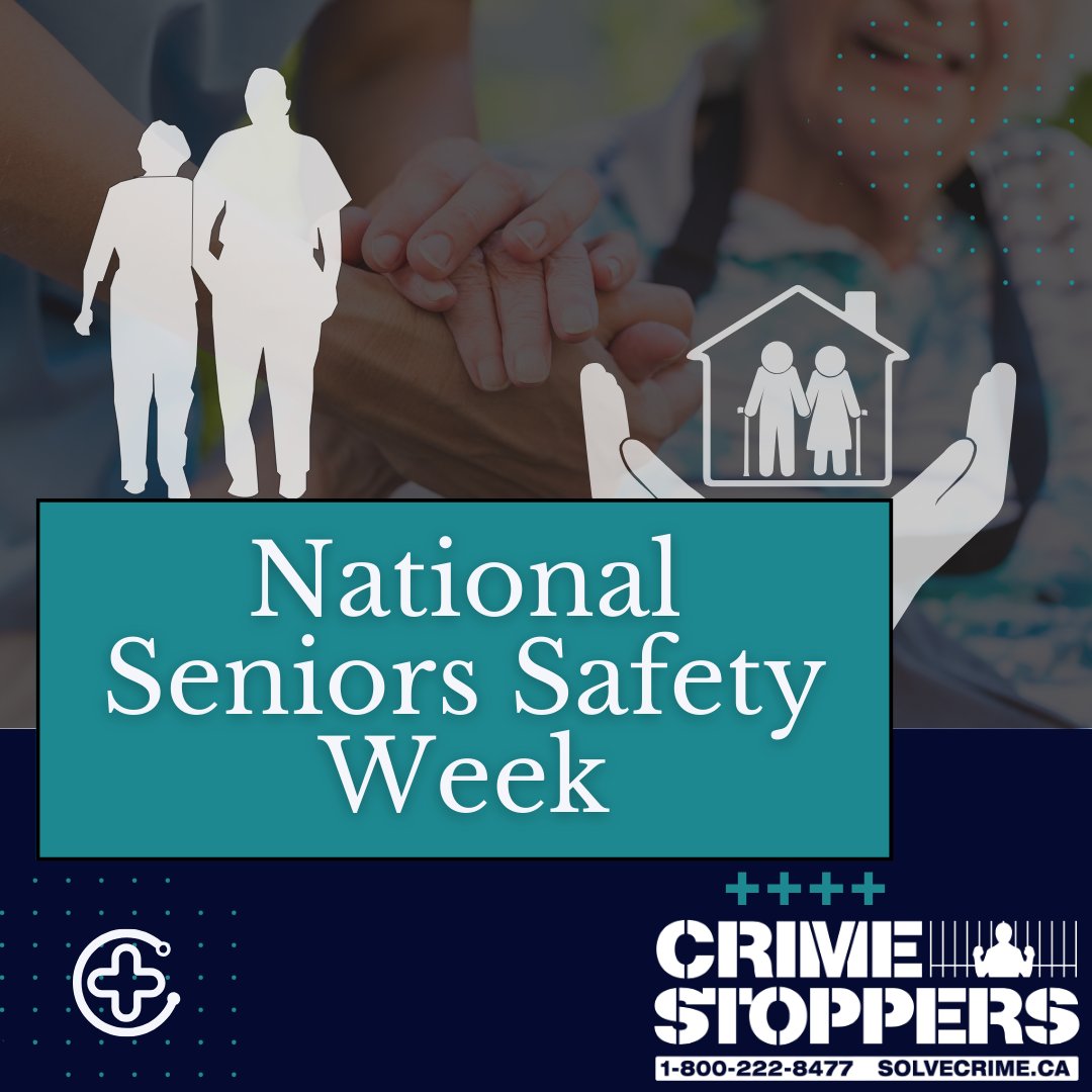 SolveCrime's tweet photo. November 6th marks the start of National Seniors Safety Week, a time to shine a light on the safety and well-being of our beloved seniors.
#SeniorsSafetyWeek #SeniorCare #ElderlyWellness #CrimeStoppers #SafetyFirst https://t.co/2mSgiU9TMk