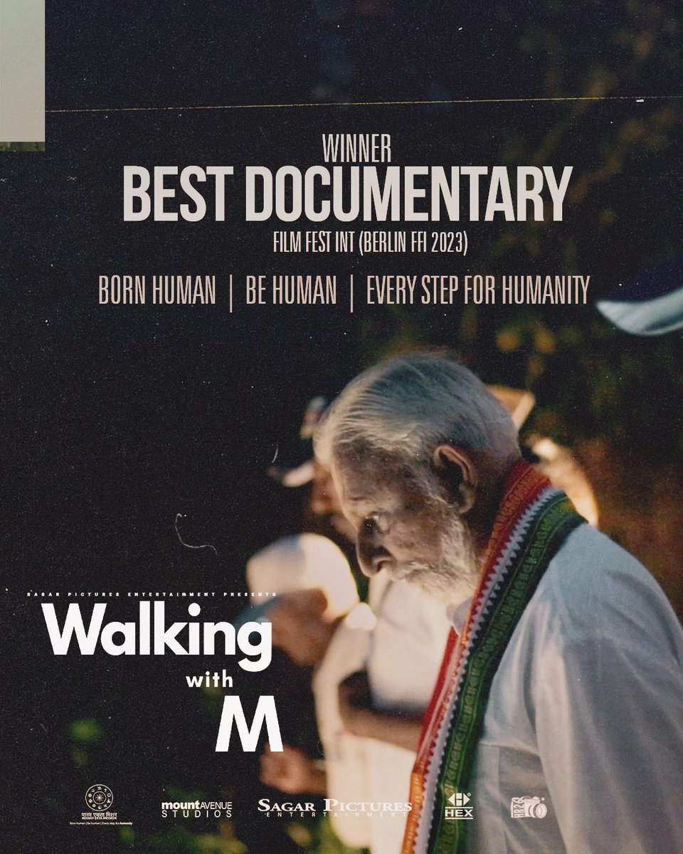 Walking with M (@walkingwithm) on Twitter photo “Walking with M” the documentary feature based on the <a href="/WalkOfHope2015/">Walk Of Hope</a> peace-movement wins the Best Documentary Award at the <a href="/FilmFestInt/">Film Fest International</a> (Film Fest International, Berlin FFI 2023) in Milan, Italy.
#walkingwithm #filmfestinternational #bestdocumentary “Walking with M” the documentary feature based on the <a href="/WalkOfHope2015/">Walk Of Hope</a> peace-movement wins the Best Documentary Award at the <a href="/FilmFestInt/">Film Fest International</a> (Film Fest International, Berlin FFI 2023) in Milan, Italy.
#walkingwithm #filmfestinternational #bestdocumentary