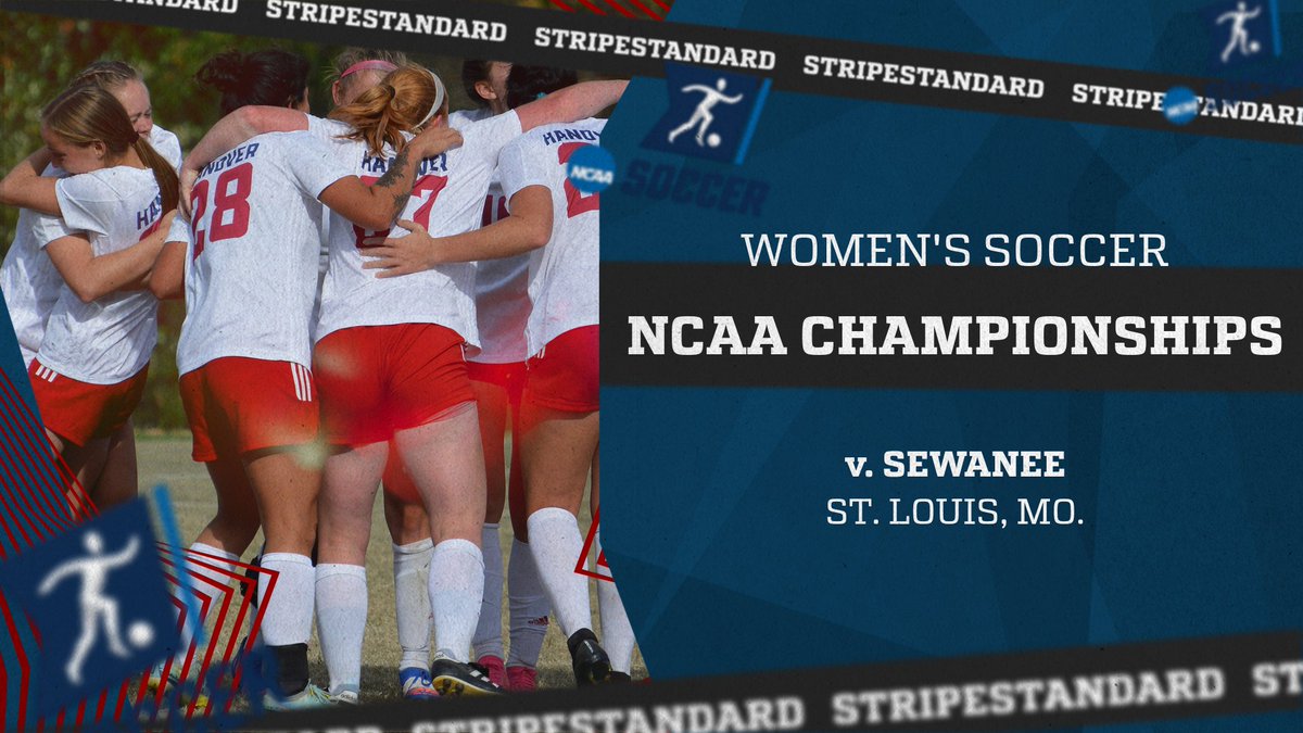 HanoverPanthers's tweet photo. WSOC ⚽ | The Panthers are dancing in St. Louis, Mo., as they take on Sewanee in the opening round of the 2023 NCAA Championship! https://t.co/VKsZuaCrWi