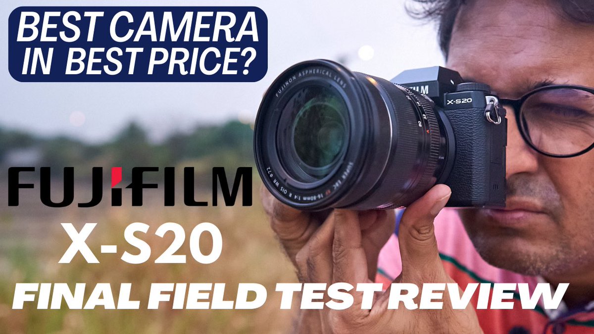 Click here to watch full video… youtu.be/Povq61h4KuA?si… #FujifilmXS20 #fujifilm_xseries #MirrorlessCamera #CameraReview #ManeeshSaxenaPhotography