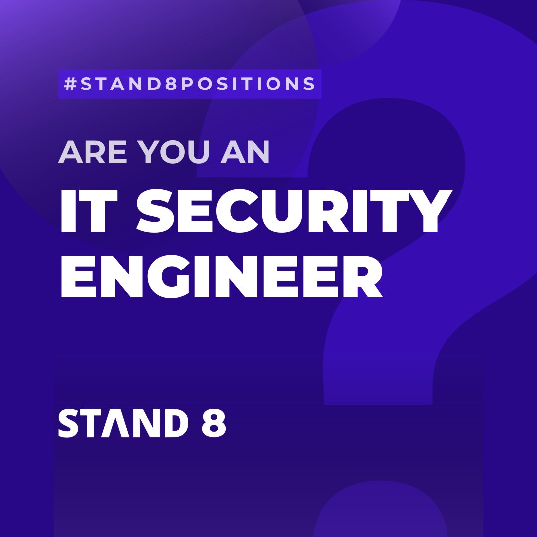 stand8io's tweet image. STAND 8 is #hiring a Senior IT Security Engineer in Claremont, California. In this position, you will be responsible for securing the college network, data storage, and infrastructure for research.

Apply today! 
bit.ly/3u18cb9

#STAND8Positions #ITSecurityEngineer