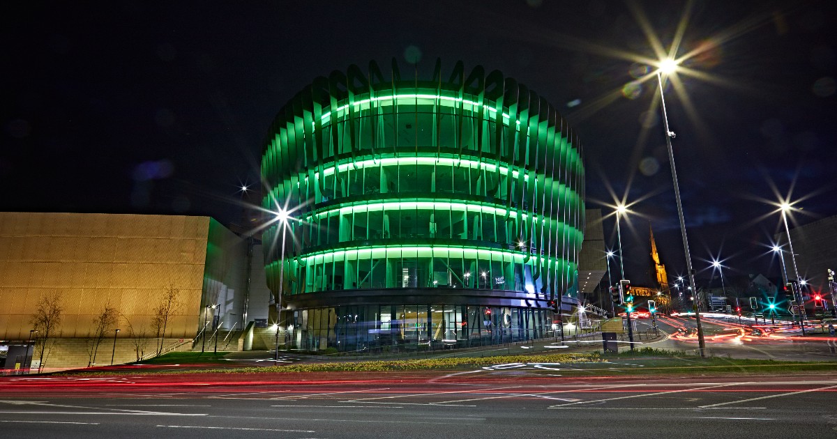 University of Huddersfield (@huddersfielduni) on Twitter photo Tonight our Oastler building will be illuminated green in support of Occupational Therapy Week. OT Week is a national awareness-raising campaign dedicated to celebrating the life-changing power of occupational therapy.
Visit <a href="/theRCOT/">Royal College of Occupational Therapists</a>'s profile for more information #OTWeek23 Tonight our Oastler building will be illuminated green in support of Occupational Therapy Week. OT Week is a national awareness-raising campaign dedicated to celebrating the life-changing power of occupational therapy.
Visit <a href="/theRCOT/">Royal College of Occupational Therapists</a>'s profile for more information #OTWeek23