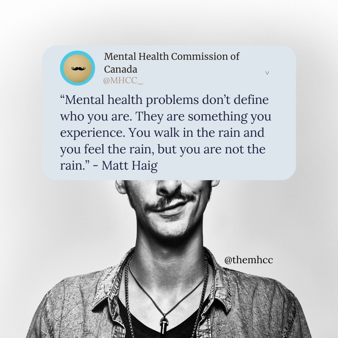 Movember campaign seeks to raise awareness and improve mental and physical health outcomes for men. Some show their support with symbolic moustaches, while others lend their voice to the overdue conversation about men’s mental health. We are here and we are listening. #Movember