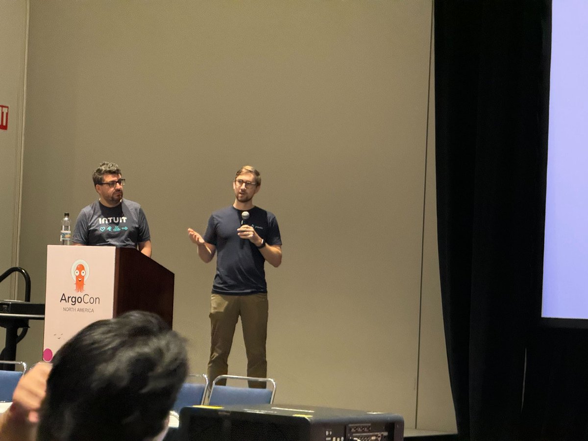 pipekitio's tweet photo. Thank you everyone that made it out to see @bquenin and @CaelanU speak this morning! So many more great discussions to come at #ArgoCon. https://t.co/DpX3WQZNLH