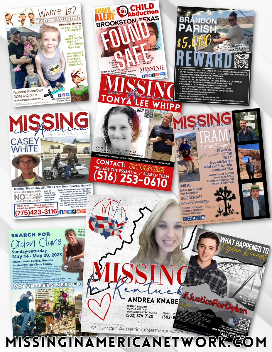 missingNamerica's tweet photo. Itโs #MissingPosterMonday, please share and help bring them home to those that love them. โค๏ธ
#AwarenessForTheMissing #MissingInAmerica https://t.co/XqMgkVesHZ