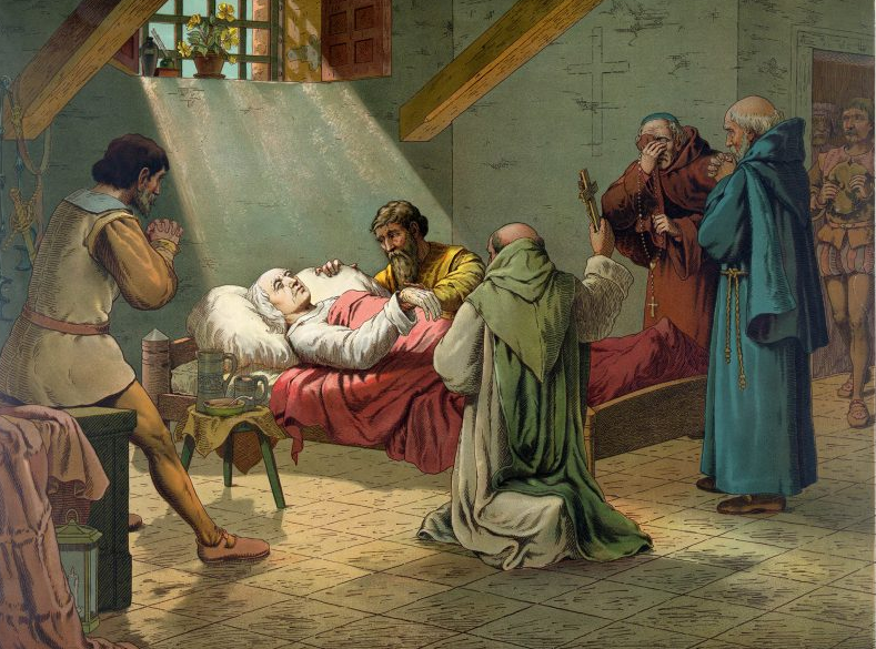 BigAmericaMan's tweet photo. Aujourd'hui c'est le 20 mai, 1506, je suis 55 ans et je suis en Valladolid, Espagne et je sentis pas bon. #la_mort #crise_cardiaque https://t.co/ekfCNNtqZT