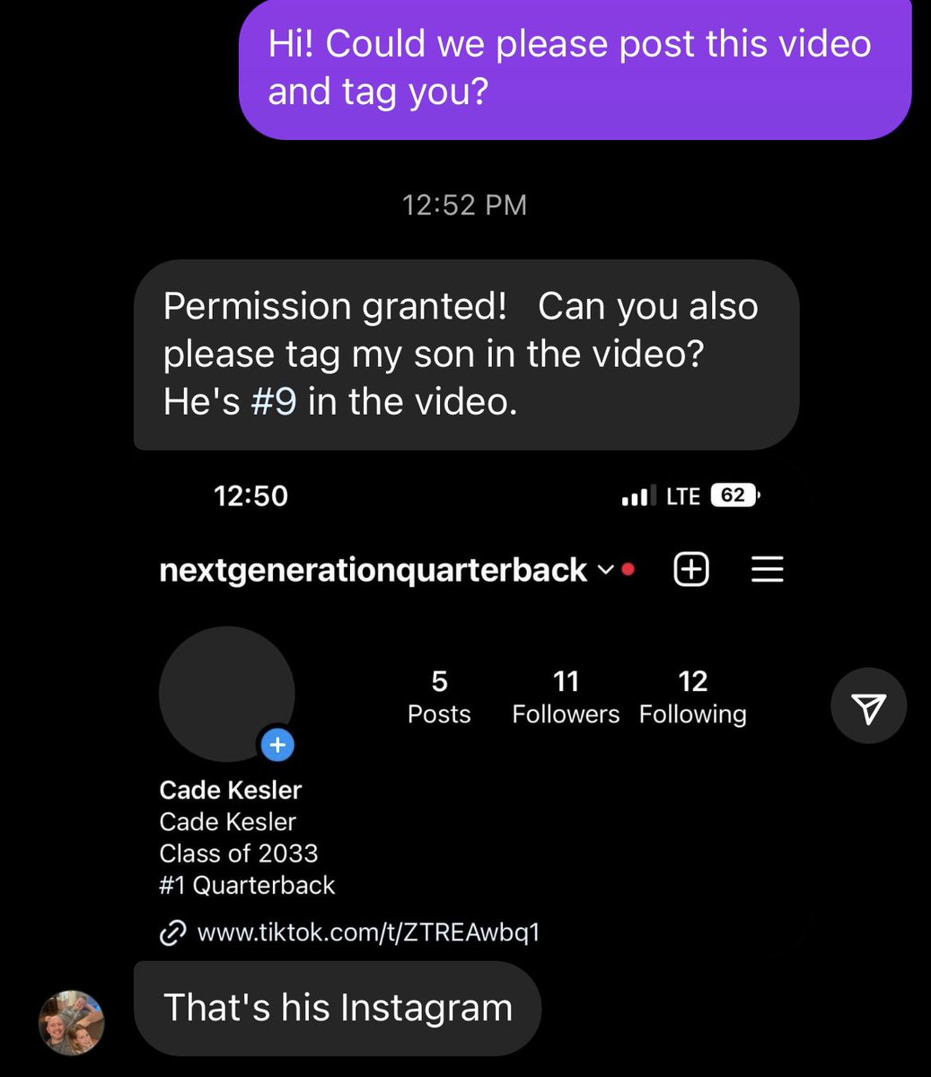 oldrowdms's tweet image. Dad tryna get his son on the recruiting trail early 😂