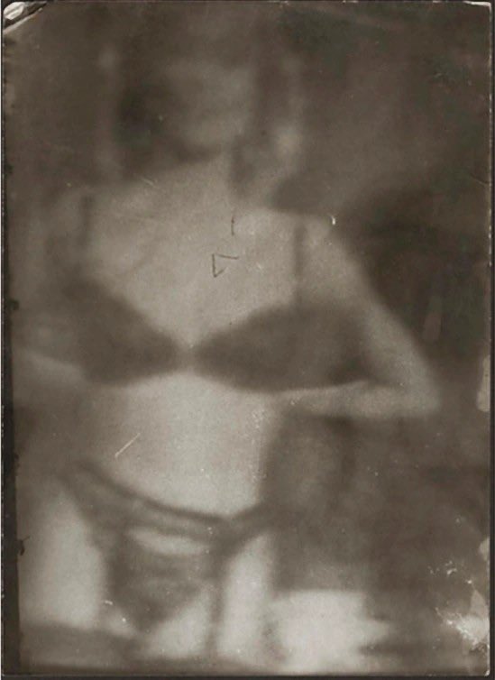 Secrets save me
                         from dissolving.

-Anne Carson,
Plainwater: Essays and Poetry

Photography,
Miroslav Tichy