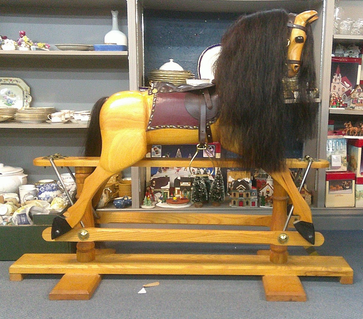 On Wednesday 8th November 2023 you can bid in an auction for a rocking horse made by our member, Terry Duffy. The auction is all on-line and starts at 10:30am (UK time). bourneendauctionrooms.co.uk/catalogue/lot/… #HSP #HereditarySpasticParaplegia #RareDisease
