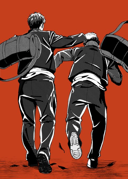 「2人の男性 靴底」のTwitter画像/イラスト(新着)
