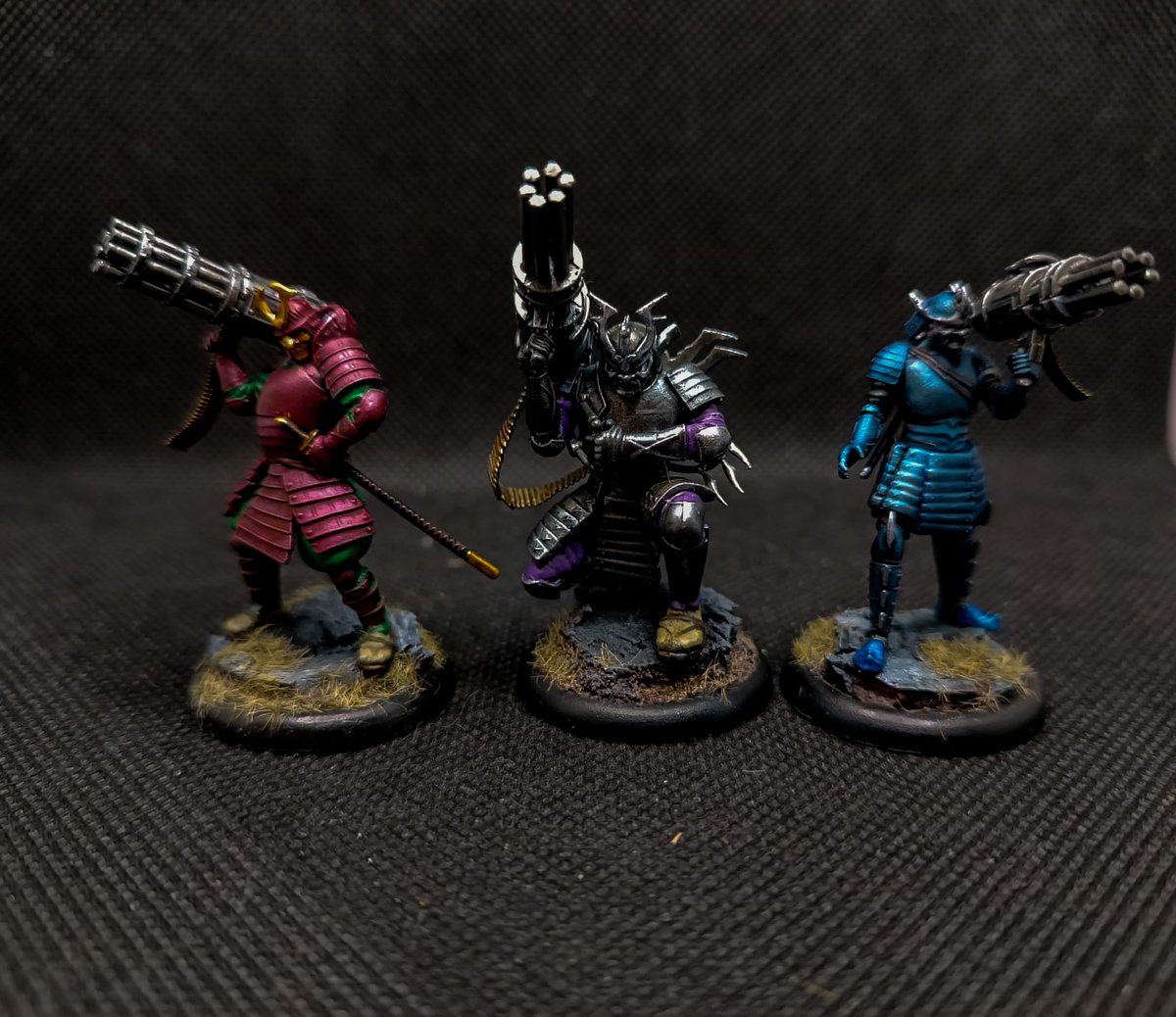 Nicola90tn's tweet photo. #Malifaux #tenthunders #samurai #versatile #SilentStrike #miniatures #fantasy #horror #m2e #m3e @WyrdGames #wyrdgames #wyrd #paintingmalifaux #miniaturesgames #malifauxwargames #sharethehobbylove #ilovewargames #skirmish #totallywyrd #vallejocolors #airbrush #speedpaint #slapchop https://t.co/6CfbqRYugM