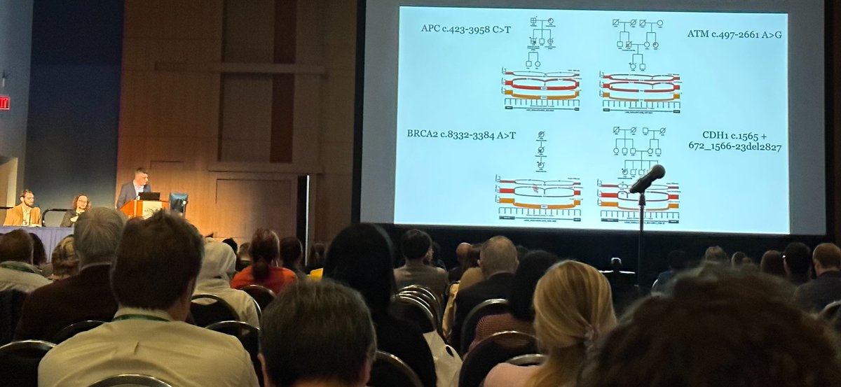 AmbryGenetics's tweet photo. Data from our recent @JAMAOnc publication on the advantages of concurrent DNA and #RNAsequencing was presented at ASHG. Thank you to senior author @RachidKaram for an excellent presentation. https://t.co/4MmO21Qbis
@carrieotype #genechat #genechatpubs  @GeneticsSociety https://t.co/5IO3nk7oqO
