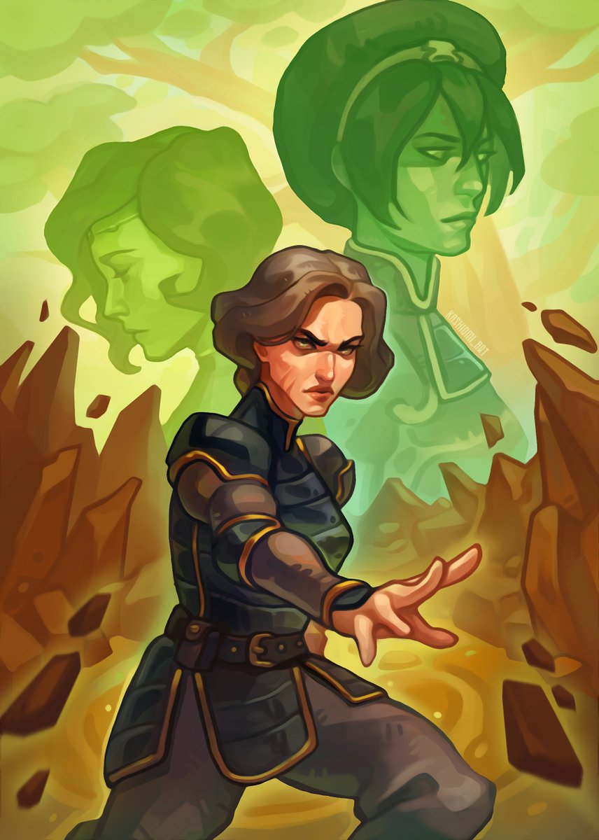 Lin Beifong 
#украрт | #LegendOfKorra