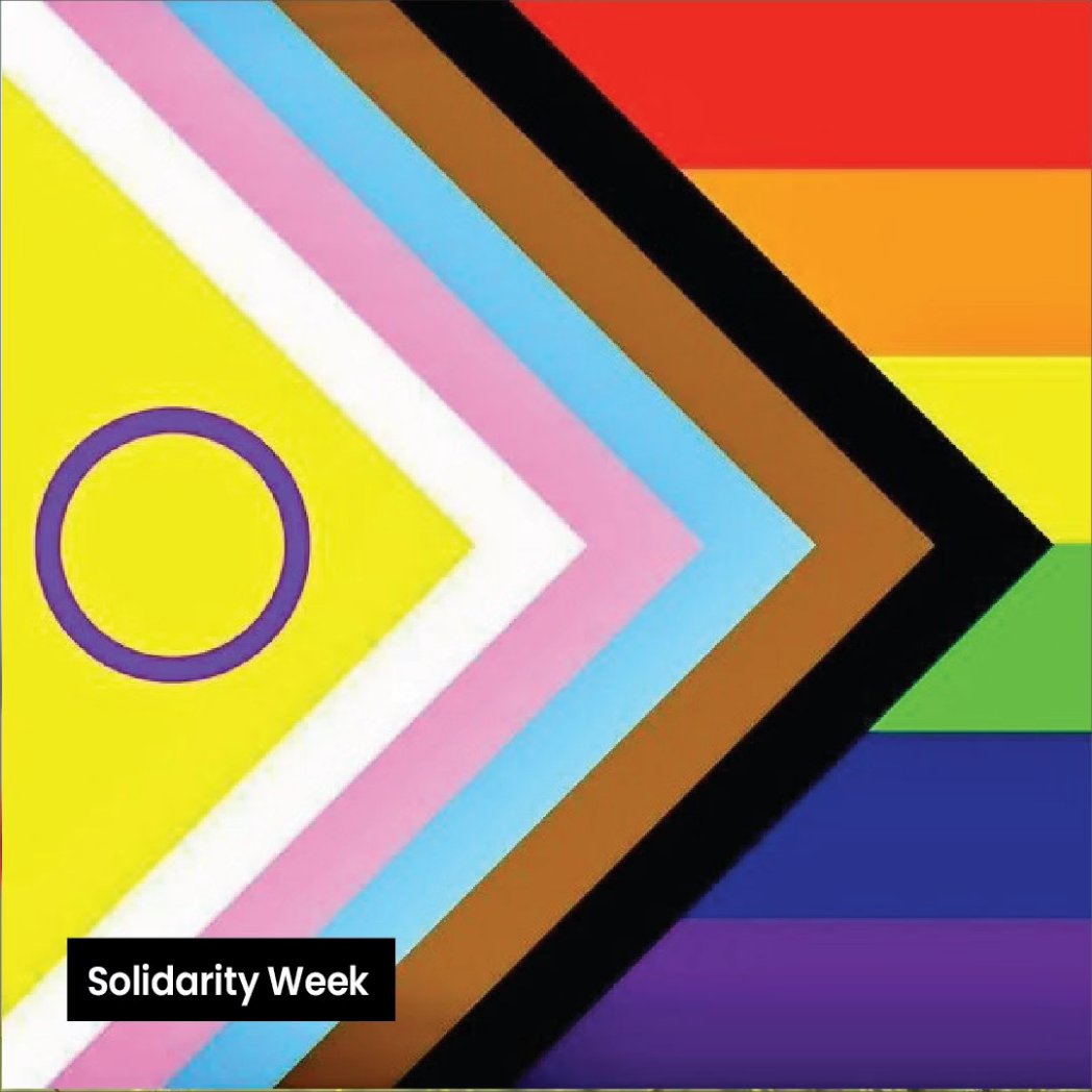CSSagaClub's tweet image. Solidarity Week is an opportunity to show support for 2SLGBTQI+  SAGA Club needs your help -Take a photo and show how you are an ALLY #SolidarityWeek and tag SAGA club. Friday wear an Ally Shirt, SAGA shirt, sticker, or TIE dye 

Support Stickers for all staff will be in S205