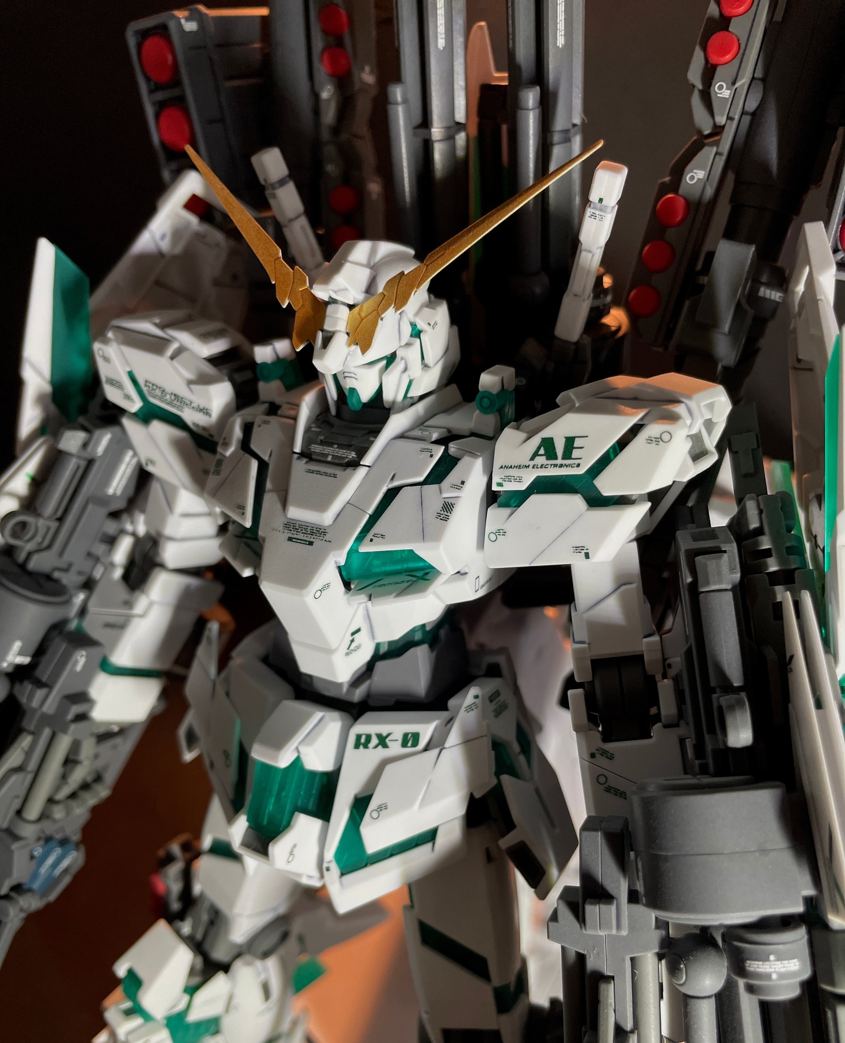 Mecha Warehouse on X: I feel like a broken record but decals and panel  lining does so much for a kit. Kit: HGUC 1/144 HGUC RX-0 Unicorn Mode  Builder: @raps_m19 (IG)  /