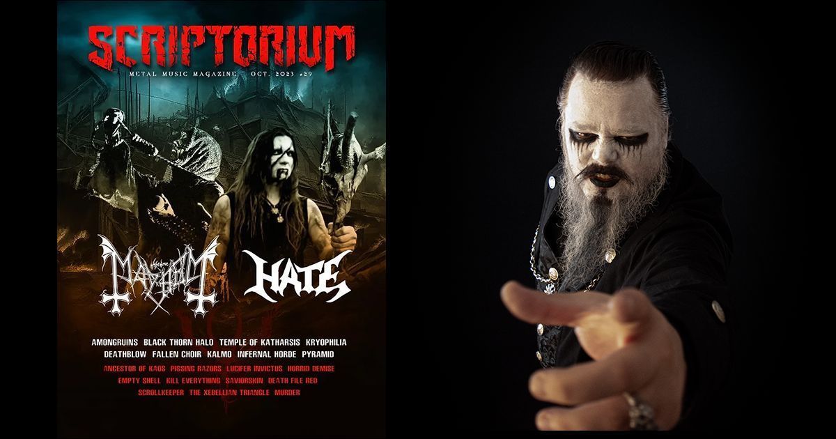 Kamo featured in Scriptorium Magazine issue #29! @ScriptoriumMag1 \m/
Check it out at scriptoriummagazine.com
#heavymetal #heavymetalnews