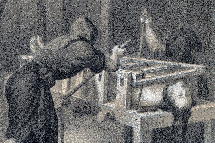 AnimalWithEthic's tweet photo. There was a time when the Inquisitors justified tortures as: 
"to save the Souls"

Scientists today,justify atrocities such as Animal Experimentation #AnimalAbuse as:
"to save our Lives"

It seems that today's Scientists are the new Inquisitors.

#saynotoanimaltesting 
#GoVegan https://t.co/bZqKe49Duo