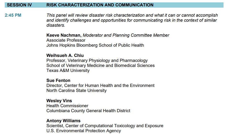 rohde_arlean's tweet photo. ICYMI: Public Health Research &amp; Surveillance Priorities from the East Palestine Train Derailment: A Workshop. Session IV beings in 30 mins (1:45 pm Central) - Hear @tamusuperfund Dr. Weihsueh Chiu.  Register: https://t.co/q3Mtu8q69T
@SRP_NIEHS @tamuvetmed https://t.co/YeQ2DJlrnu