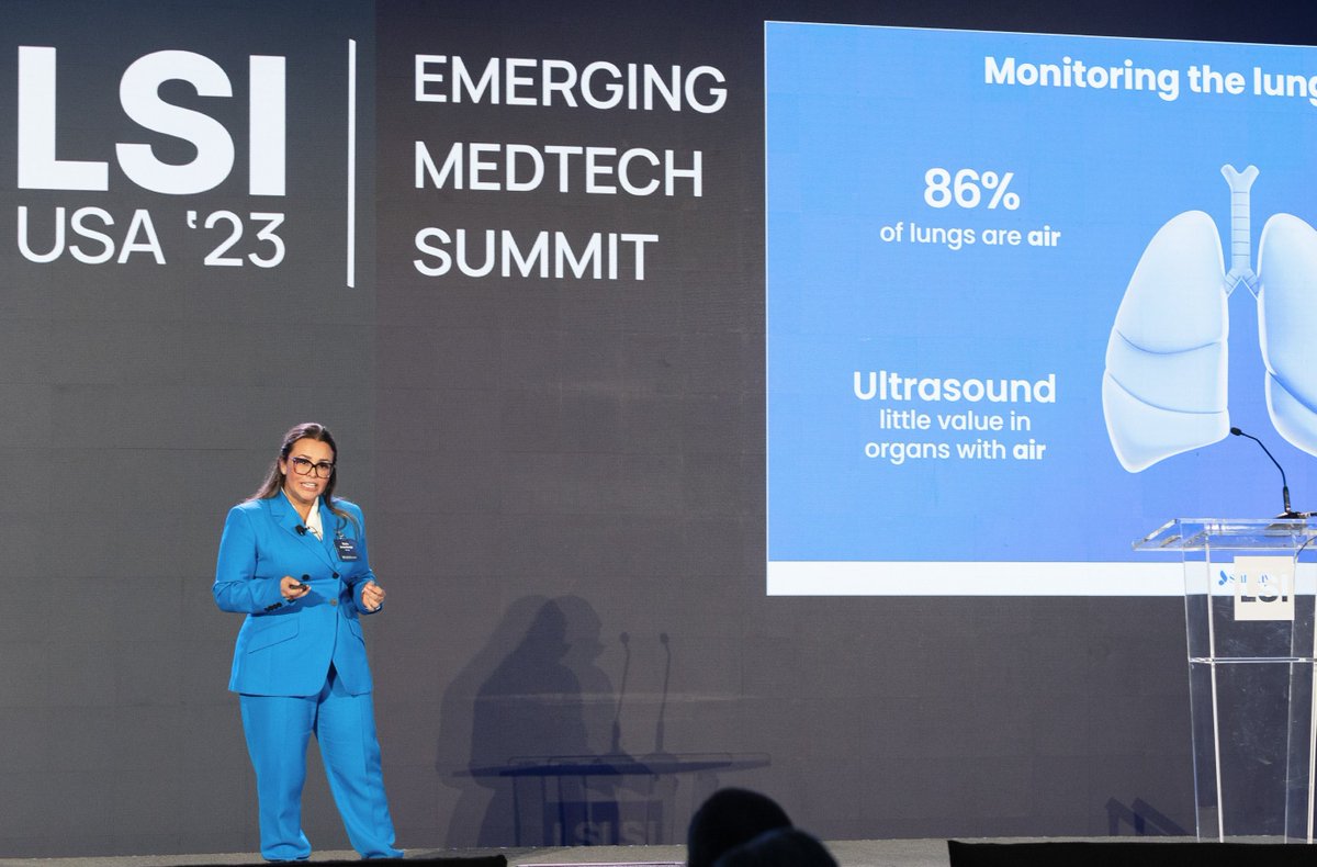 Samay (#LSIUSA24 Innovator) reported positive results for its AI-assisted wearable device, Sylvee, for patients with COPD. We're excited to announce that Founder and CEO, Maria Artunduaga has been selected to present Samay at LSI USA ‘24!