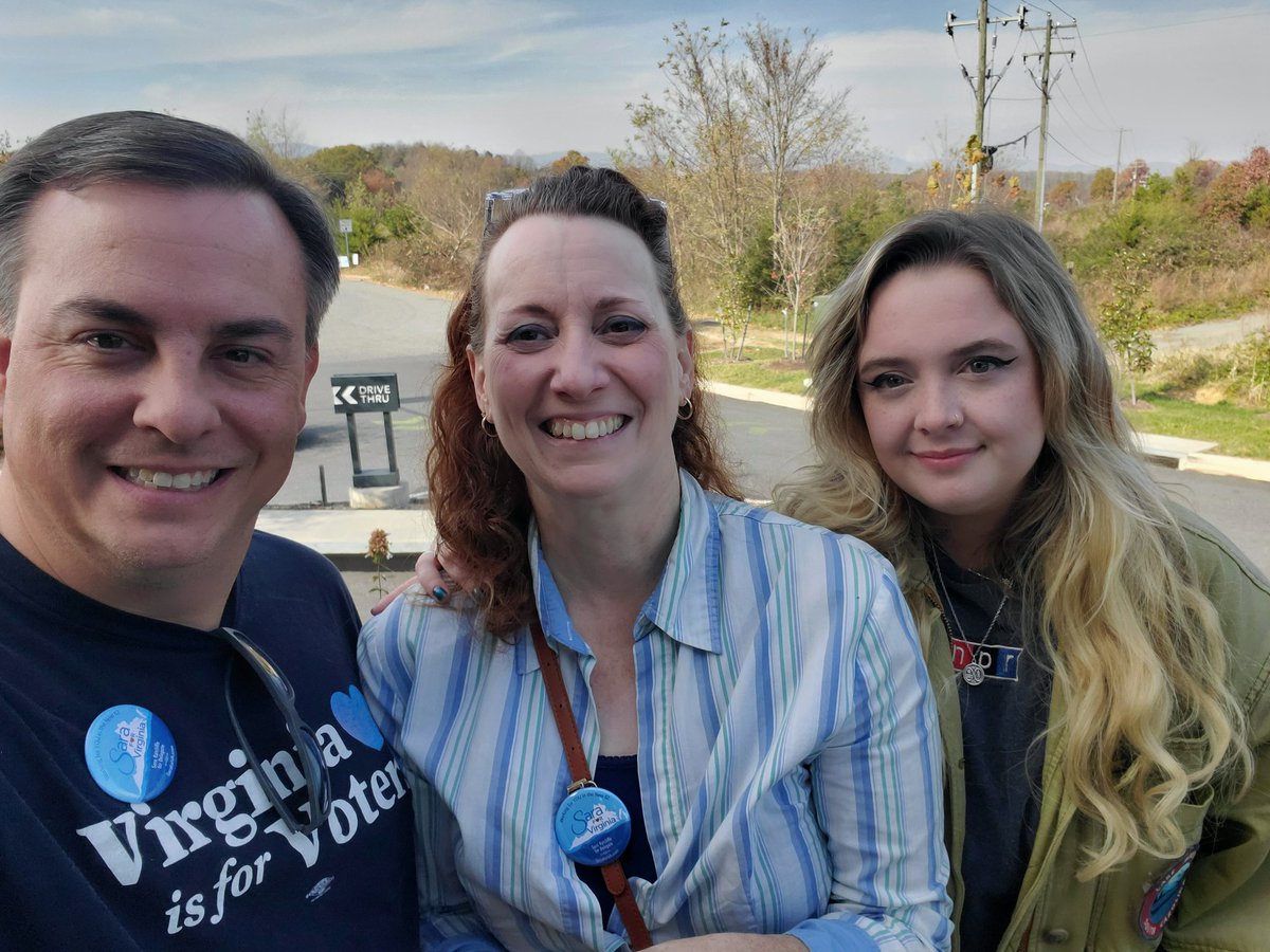Thanks @kate_qu for coming to Greene County for some #GOTV canvassing! #RuralDems <a href="/RuralGroundGame/">Rural GroundGame</a> <a href="/greenedemsva/">Greene County (VA) Democrats</a>