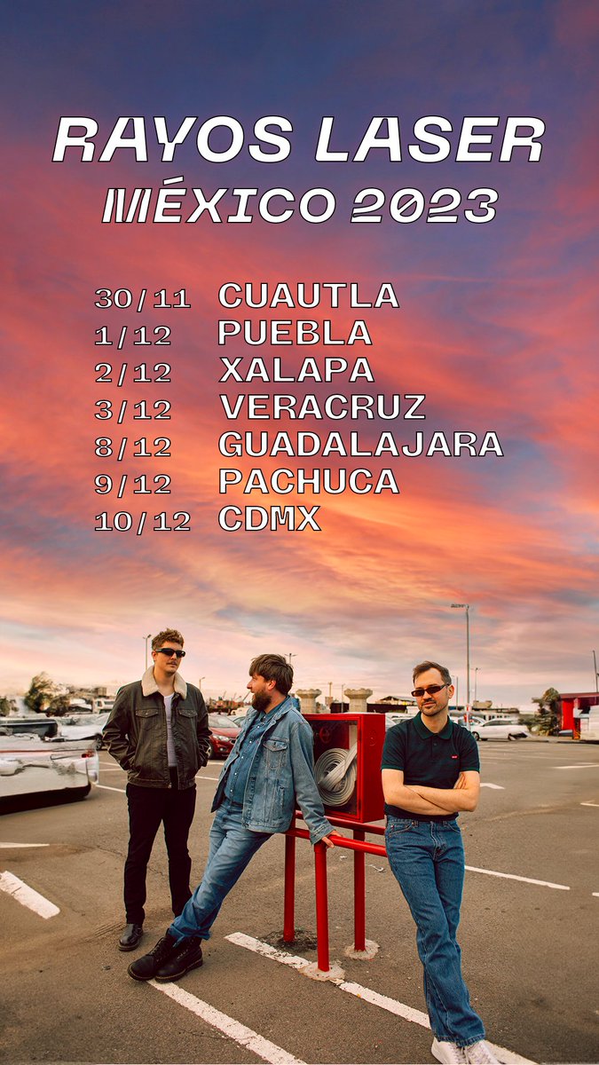 Estamos emocionados porque en unos días empieza nuestro nuevo tour  mexicano!!! Puebla, GDL, Tlaxcala, Cuautla, Pachuca, Veracruz y CDMX 🇲🇽 nos veamos 😍