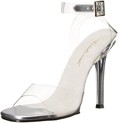 I just received Pleaser Women's Gala06/C/M Heeled Sandal - 7 Clear/Clear from _roc via Throne. Thank