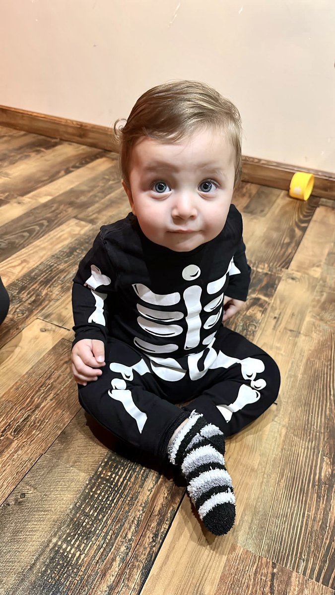 Tarde para subir la foto de halloween 💀💀😅