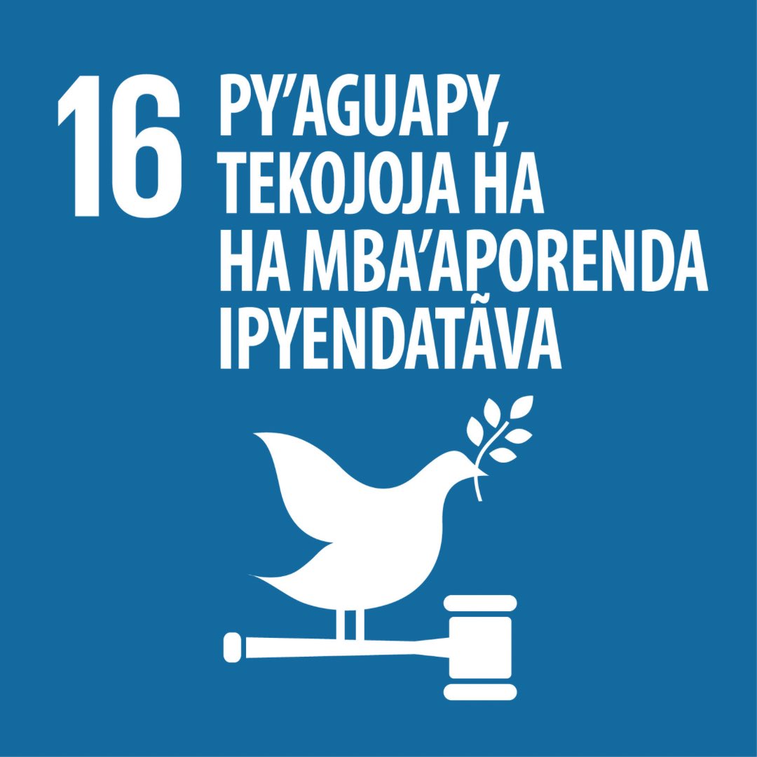 El ODS 16 nos recuerda que un mundo más justo y pacífico es responsabilidad de todos. Desde la promoción de instituciones sólidas hasta la lucha contra la corrupción y la defensa de los derechos humanos, cada acción cuenta. Juntos, construyamos una sociedad justa y equitativa 💪