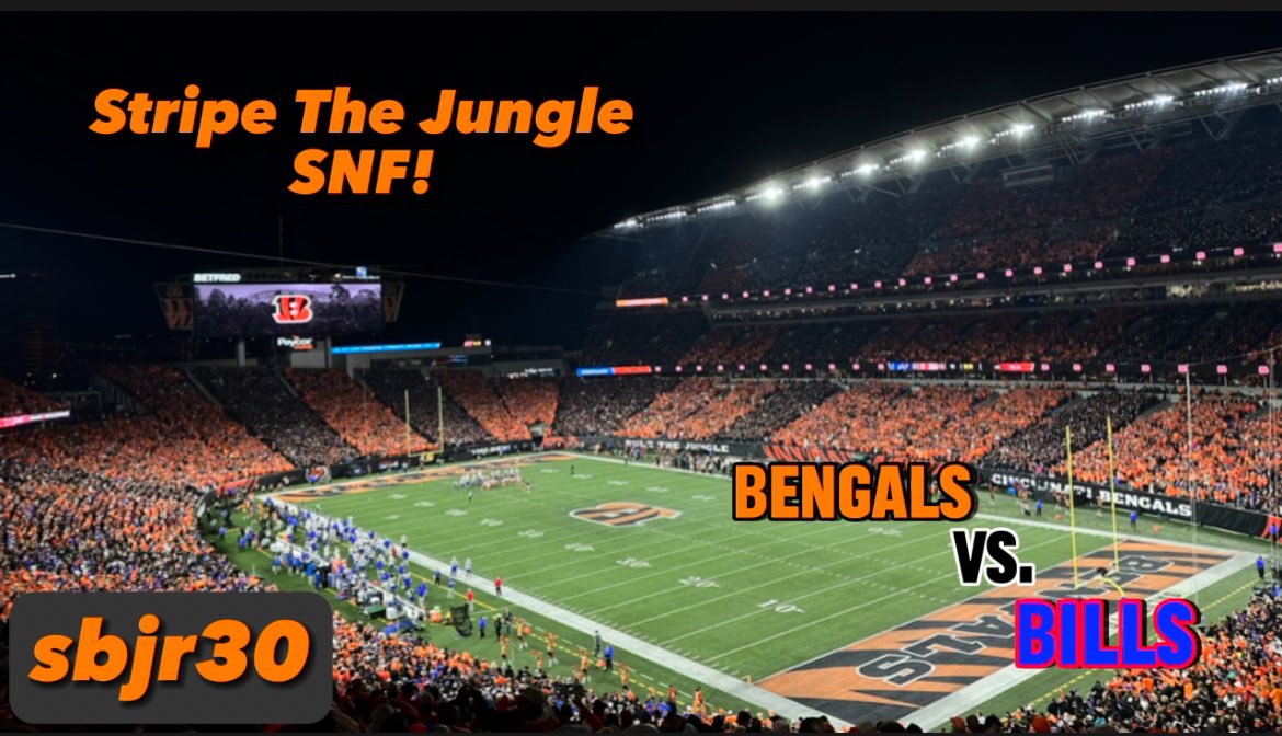 _sbjr30's tweet photo. FIRST EVER STRIPE THE JUNGLE!!

https://t.co/Yrv8aKeu6o

Best Video Yet!
Special Thanks too @bengaljims_BTR @TonyDaTiger96 @steventhomas05 

Cincinnati was amazing can’t wait for the next game
Stay Tuned For Next Video!! https://t.co/g8D5SFYOas