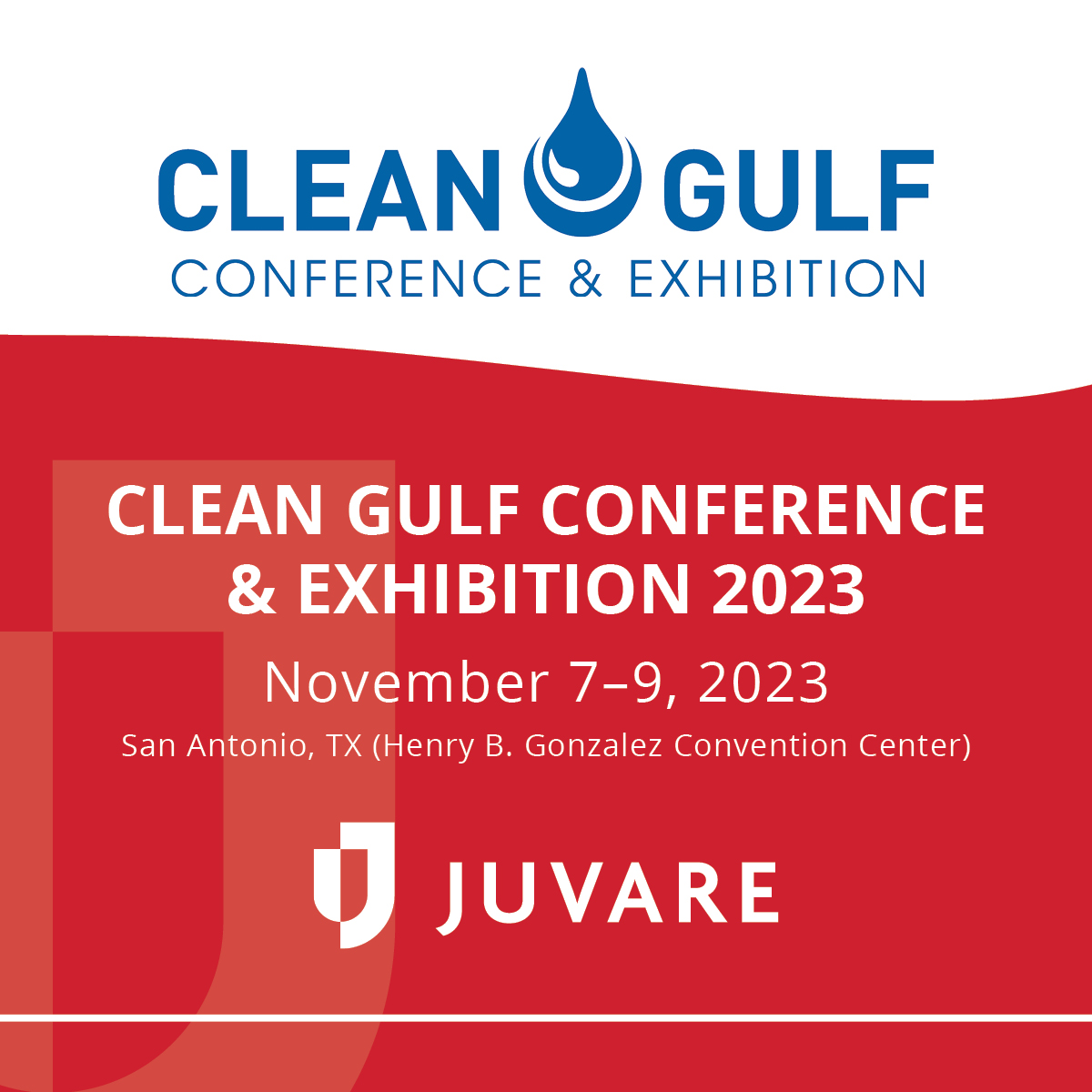 juvarecorp's tweet photo. #TeamJuvare is looking forward to attending the @CleanGulf Conference & Exhibition 2023 in San Antonio, Texas! If you're planning to be there, stop by Booth 745 for a demo of our #WebEOC #businesscontinuity and #emergencymanagement platform. https://t.co/q2E4bLtKNN