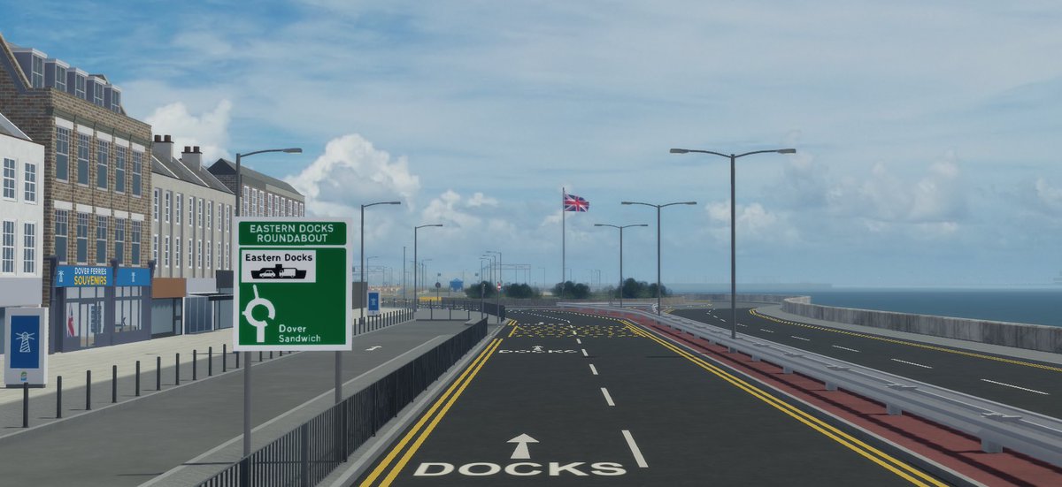 Today, in the Port of Dover.