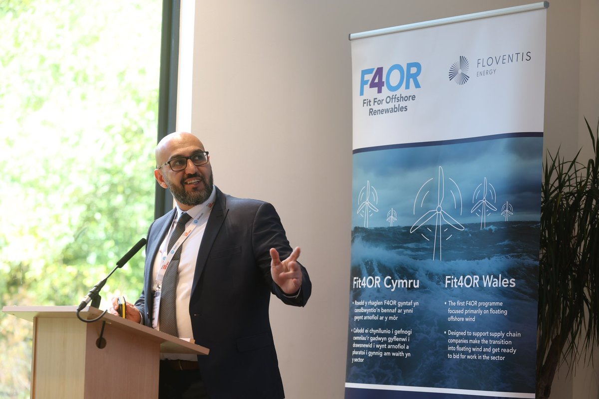 floventis's tweet photo. Thanks to all who joined us for our #F4OR event at #RUKFEW today. @Alex_Gauntt_BFG, the 🏴 Floventis team and @ORECatapult welcomed the opportunity to meet the supply chain, and it was great to see the interest this programme has generated.
#CelticSea #FLOW
📸@sportingwales https://t.co/l3dj8JtJOR