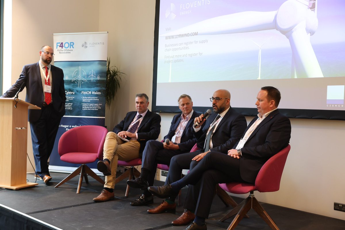 Floventis Energy (@floventis) on Twitter photo Thanks to all who joined us for our #F4OR event at #RUKFEW today. <a href="/Alex_Gauntt_BFG/">Alex Gauntt</a>, the 🏴 Floventis team and <a href="/ORECatapult/">ORE Catapult</a> welcomed the opportunity to meet the supply chain, and it was great to see the interest this programme has generated.
#CelticSea #FLOW
📸<a href="/sportingwales/">Steve Pope</a> Thanks to all who joined us for our #F4OR event at #RUKFEW today. <a href="/Alex_Gauntt_BFG/">Alex Gauntt</a>, the 🏴 Floventis team and <a href="/ORECatapult/">ORE Catapult</a> welcomed the opportunity to meet the supply chain, and it was great to see the interest this programme has generated.
#CelticSea #FLOW
📸<a href="/sportingwales/">Steve Pope</a>