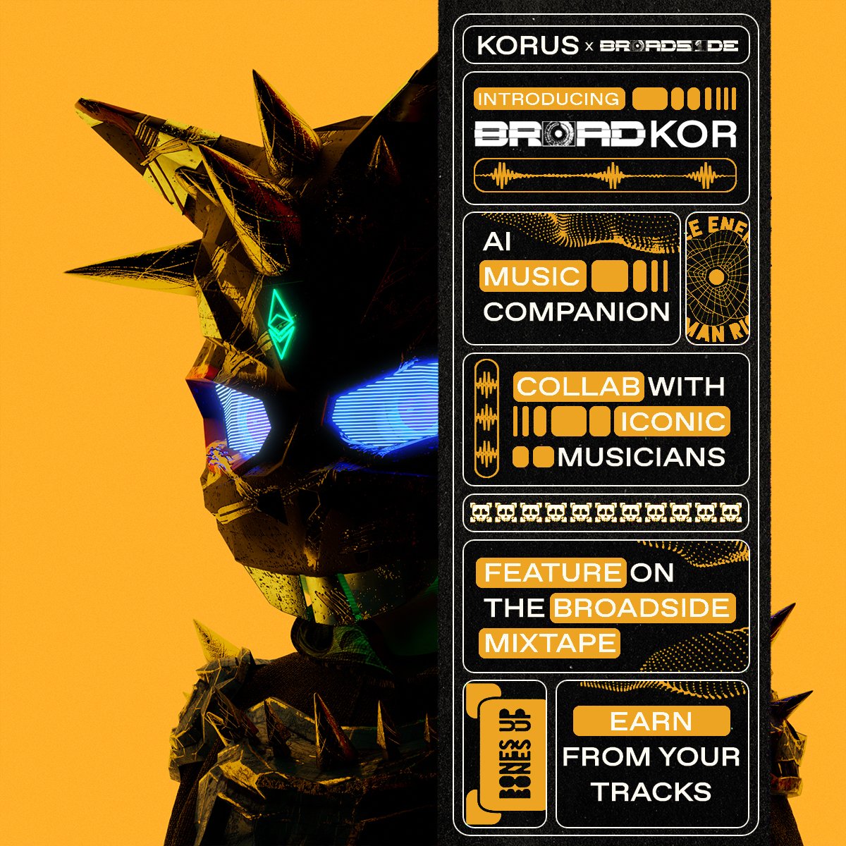 BroadKOR AI Companion by @BroadsideNFT x <a href="/KORUS_AI/">KORUS_AI</a> dropping soon. ☠️

Sign up now for first access to the airdrop: bit.ly/3FTxvyd