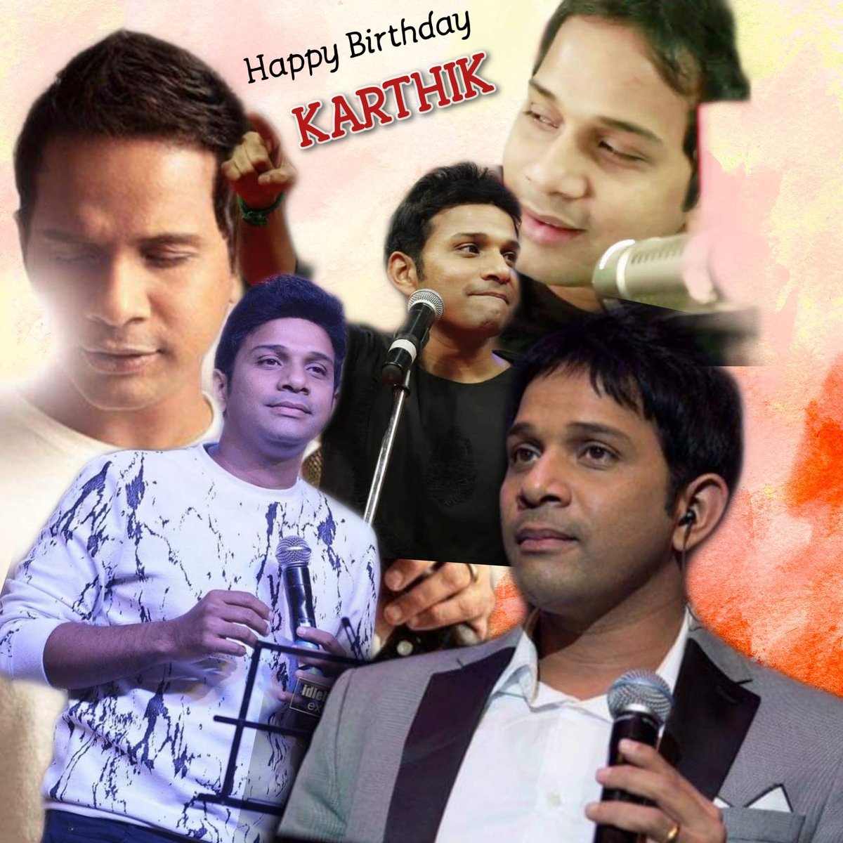 sivakumar4593's tweet photo. Wishing our Melody King @singer_karthik Happy Birthday .Thanks for the countless and timeless melodious you've given us Karthik ❤️🥰!!
#HappyBirthDaySingerKarthik https://t.co/Mj7QEokNoD