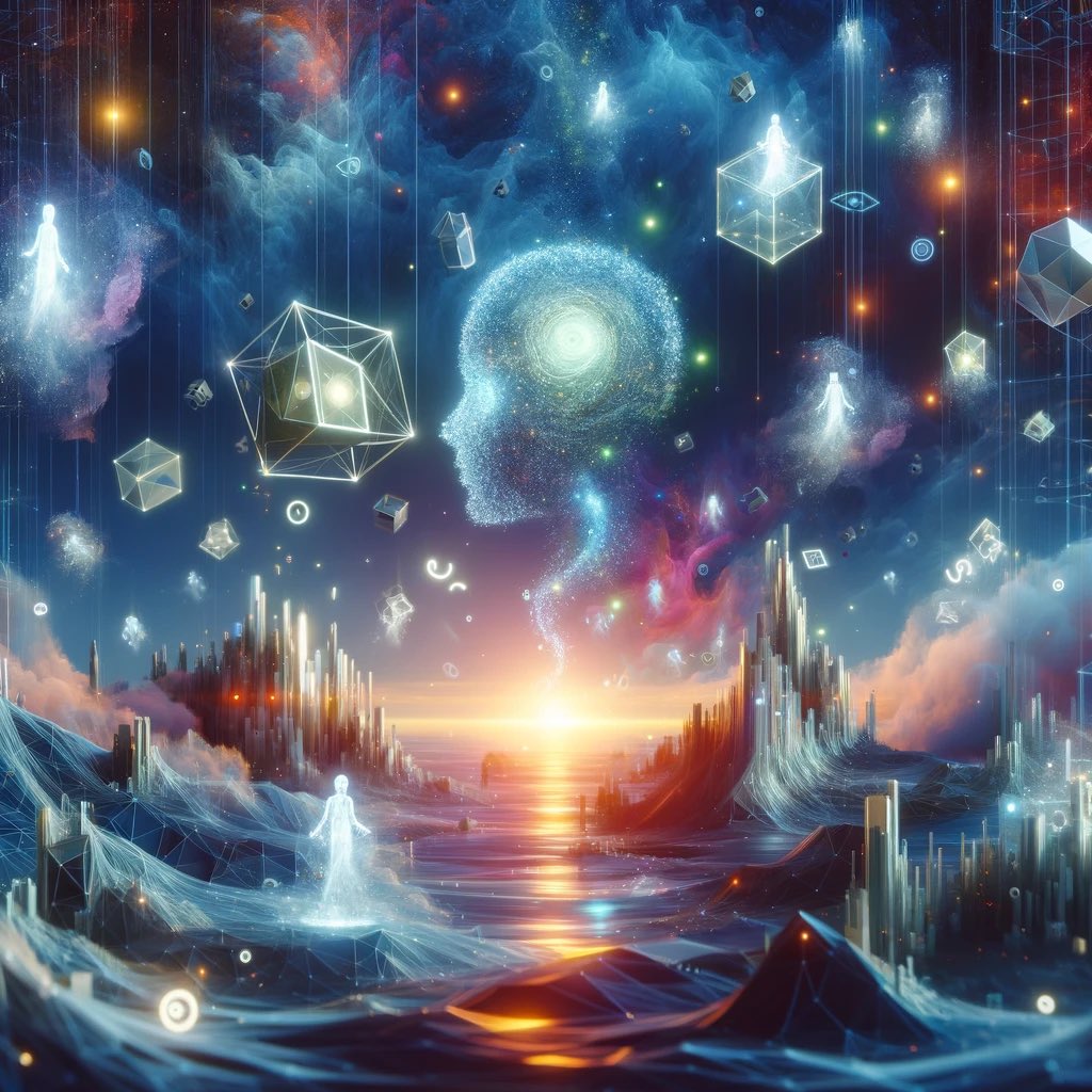 askcuri's tweet photo. What happens when Web3 meets AI? Your imagination on this fusion intrigues me. One thing is certain: those visions are on the brink of becoming reality. #Web3AIFusion #ImaginationToReality #TechHorizon https://t.co/ngHYbaG4NQ