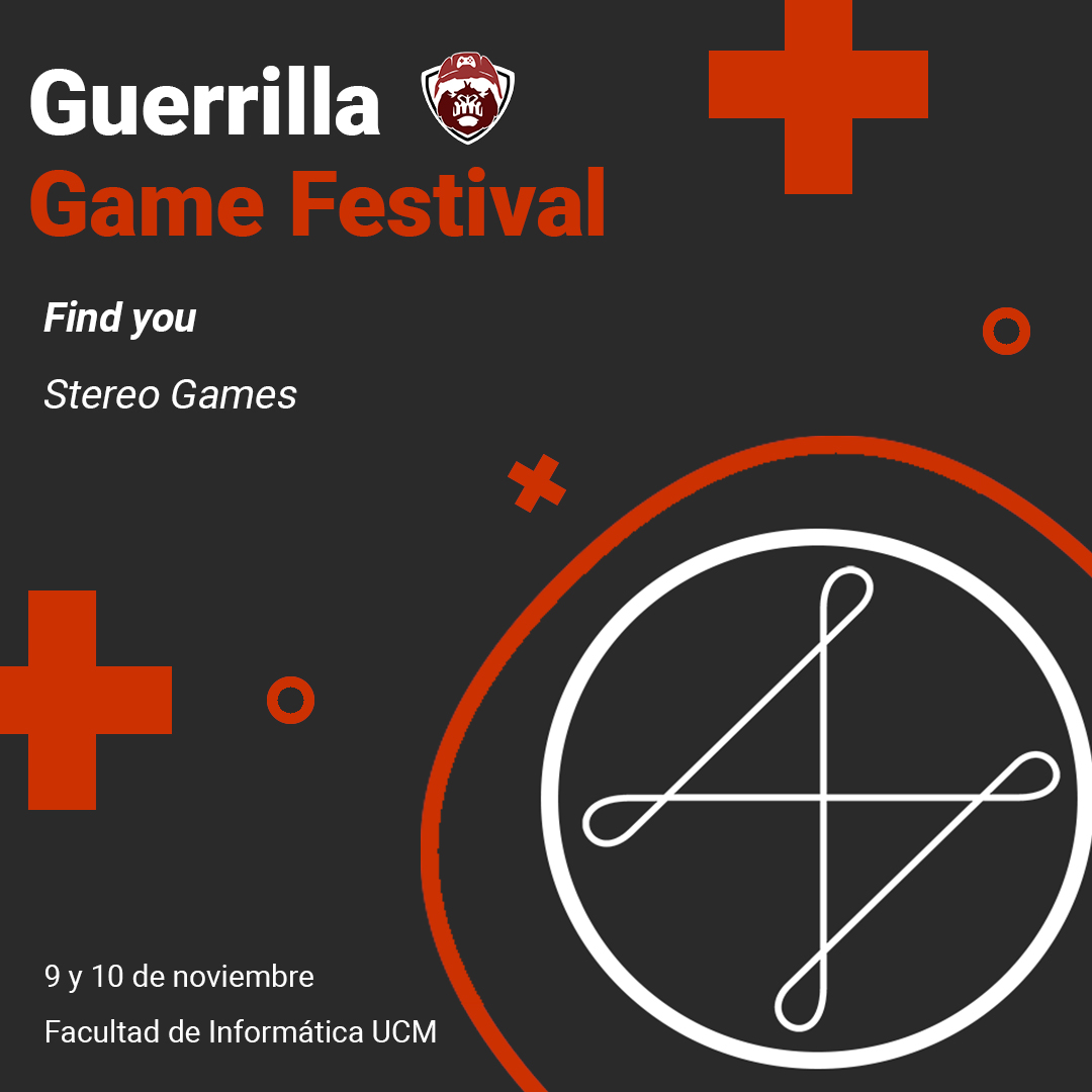 GGameFestival's tweet photo. @reference_games @BugsnGuns En #Guerrillagamefest23 presenta @GamesStereo Find you, Únete a Mimo y Mimi en su viaje de autodescubrimiento a través de desafiantes rompecabezas y entornos emotivos 🐵❤️.

🎟️Ven a probarlo: https://t.co/oM2wTeEbYO https://t.co/cTHQvoHDHY