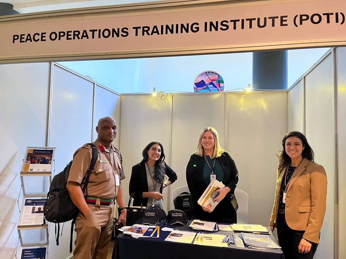IAPTC_Assoc's tweet photo. #IAPTC27 #IdeasBazaar started on Day 1οΈβ£ providing an opportunity for countries, #Peacekeeping & #peaceoperations #training #centers and organizations to inform #IAPTC members about their programs, #training courses, ideas and #research. https://t.co/RoYndx2OUi