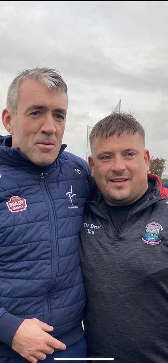 Wasn’t to be on the day for us but a pleasure to share the field once again with this legend. Might get one more before we retire <a href="/johnnydoyle78/">John Doyle</a> ? Best of luck to <a href="/allenwood_gfc/">Allenwood GFC - CLG Fiodh Almhaine</a> going forward. <a href="/MidlandsSport/">Midlands 103 Sport</a> <a href="/KildareGAA/">Kildare GAA</a> <a href="/westmeath_gaa/">Westmeath GAA</a>