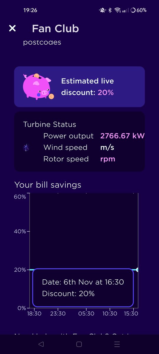 danbowman8's tweet photo. @OctopusEnergy any news on the live fan page for fanclub #4.
Using the app means we are unaware of the prices as they can be between 1 and 3 hours out.
Pic shows its 3hrs out nearly. https://t.co/9bKBuOKslL