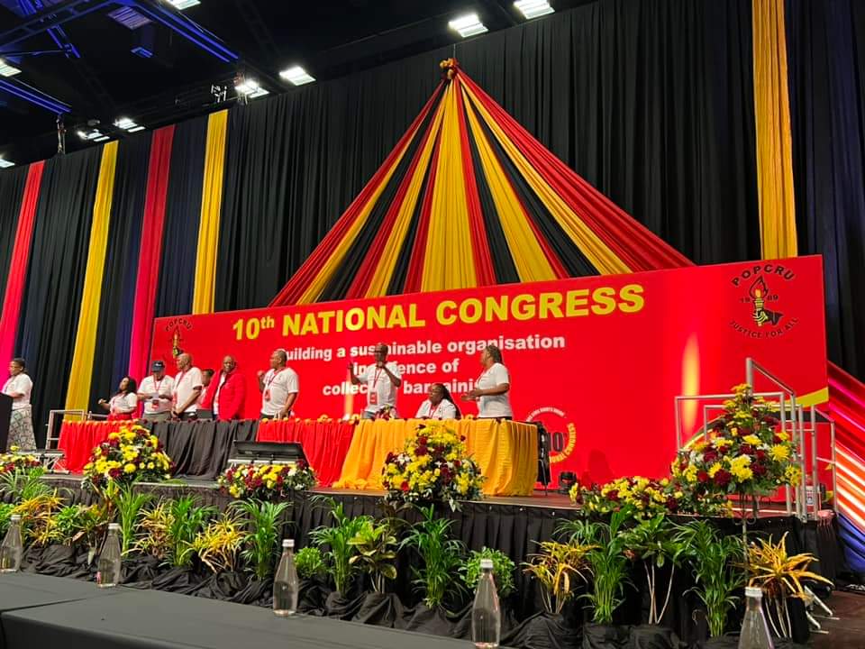 _cosatu's tweet photo. The #SSSBC wishes the Police and Prisons Civil Rights Union-POPCRU well as they host their 10th National Congress this November. The occasion is being held from the 6th to 10th in Durban, KwaZulu-Natal @SSSBC_Sa_ @SABCFullView https://t.co/N1OGeD5diB