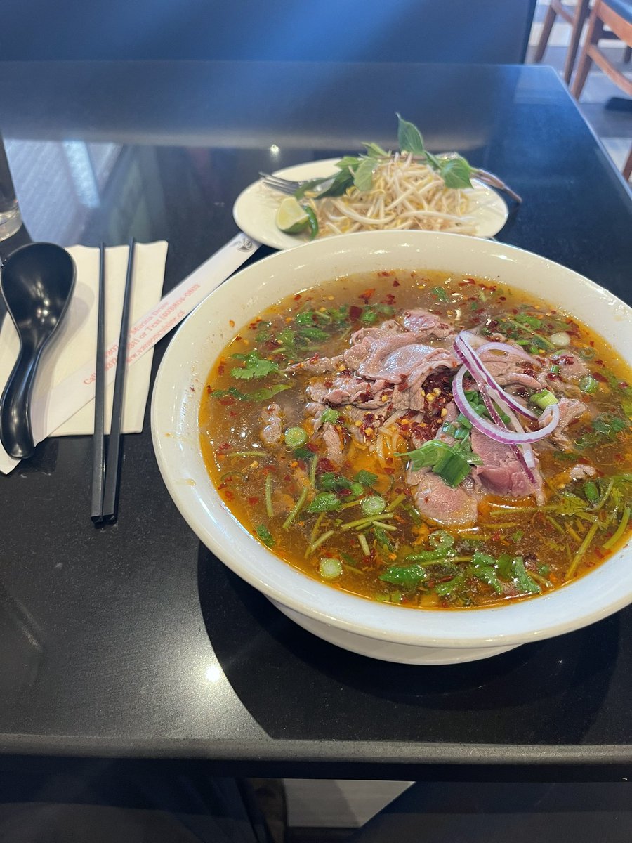 timhaighter's tweet photo. @THEHELMETFIRE Shoutout to you helmetfire haha my local towns Vietnamese place https://t.co/OmWSChwkzT