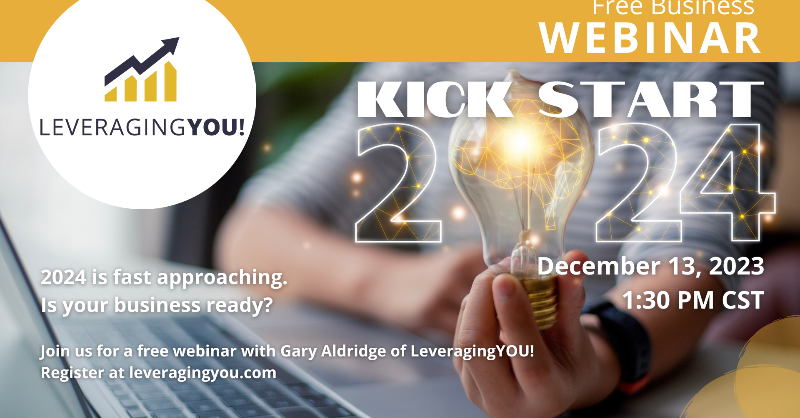 garyaldridgeAVA's tweet image. Start planning for 2024. Let us help you. Join our free business webinar, Kick Start &apos;24, on Dec. 13 at 1:30 p.m. CST.