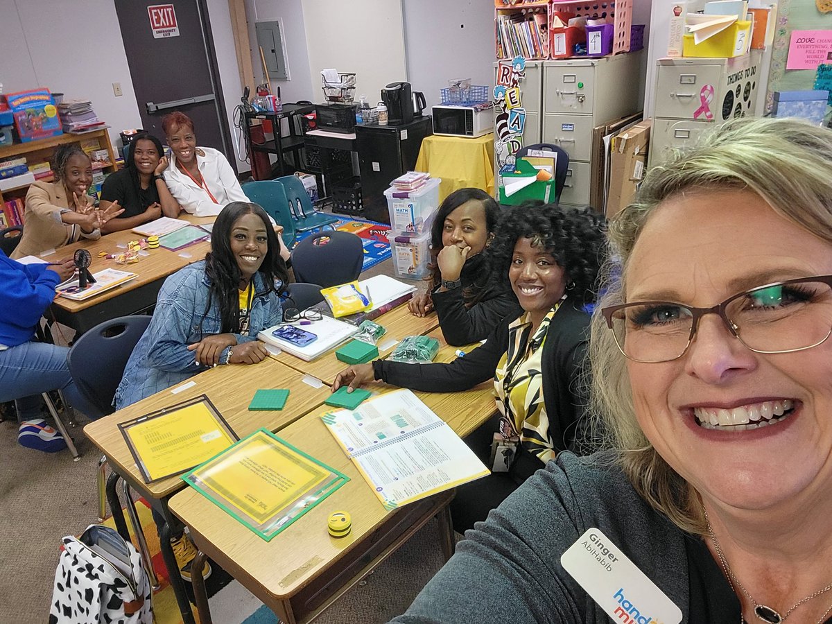 gingerabihabib's tweet photo. Fantastic day of learning about Hands On Standards Math Interventions at Marshall Elem. in Morrow, Georgia. Can't wait to visit again in the spring! @hand2mind https://t.co/8gp6Fo4crs