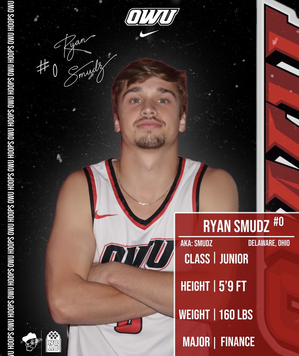OWUHoops's tweet photo. 20 questions to start off the week w/ Ryan Smudz! #GoBishops https://t.co/SkEv7SjcnX