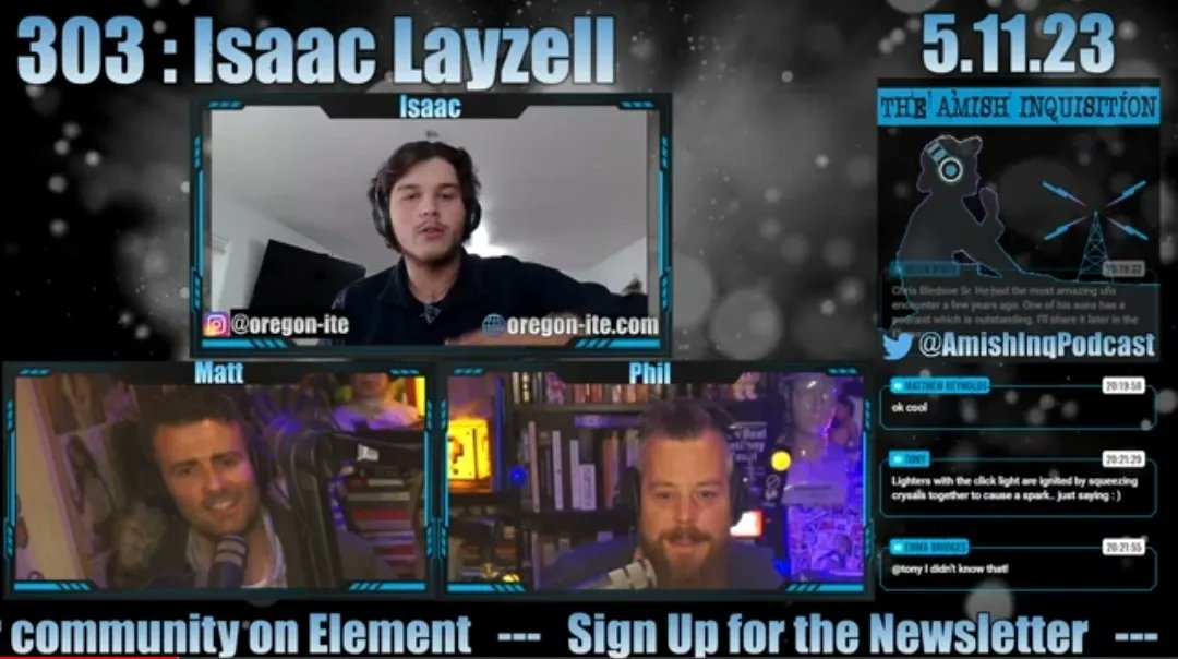AmishInqPodcast's tweet photo. ๐ตOrgone Pyramids, Light Beings and Energy Healing - Isaac Layzell : 303
๐จOut Now!๐
YouTube: https://t.co/5keHuxXJnf
Spotify: https://t.co/dbCCTDU3U0
#orgonite #orgonitepyramid #orgoneenergy #wilhelmreich https://t.co/QZxNdbM1rf